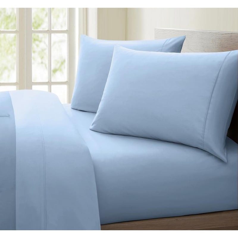 Ensemble de draps à poches profondes en coton riche 1000 fils
