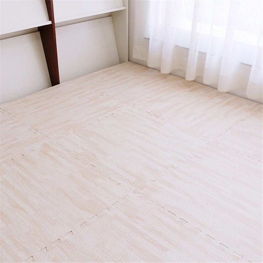 12 dalles de sol en mousse pour salle de sport, 24 x 24, tapis de sol emboîtables, 48 pi²