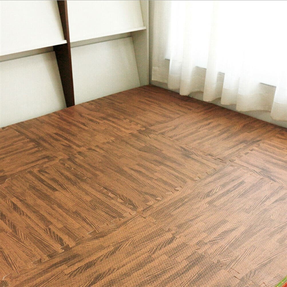 12 dalles de sol en mousse pour salle de sport, 24 x 24, tapis de sol emboîtables, 48 pi²