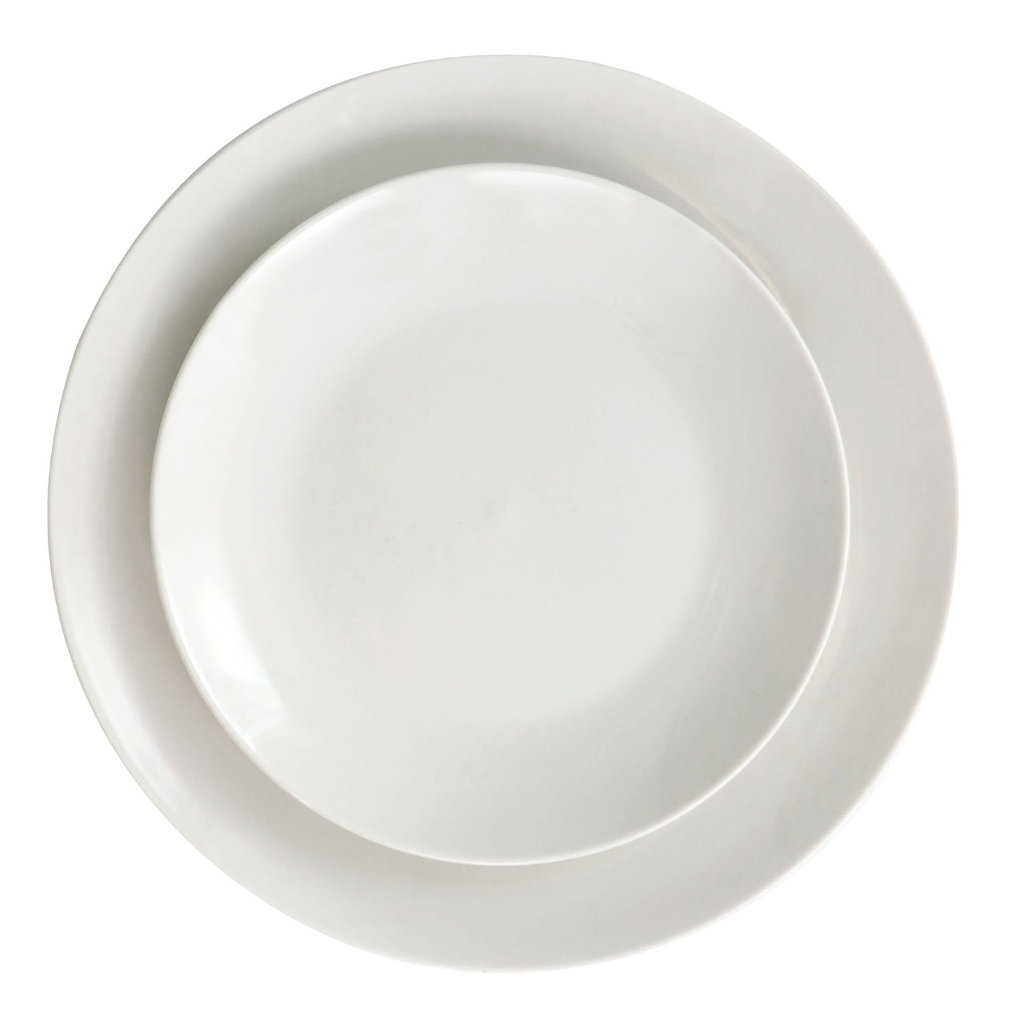 Service de table 16 pièces en porcelaine avec deux bols
