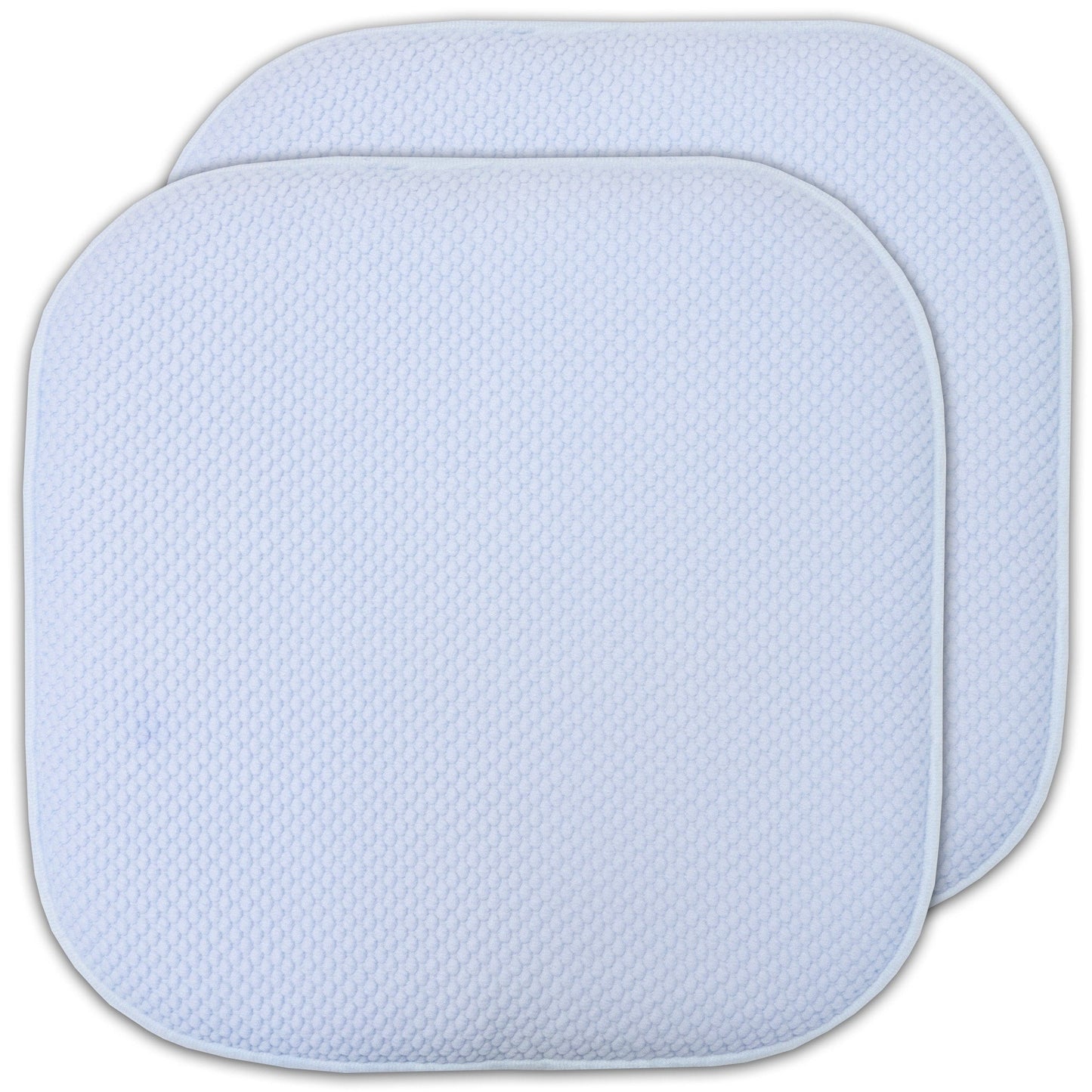 Coussins de siège carrés antidérapants en mousse à mémoire de forme de 16 po (2 ou 4) - 16 x 16