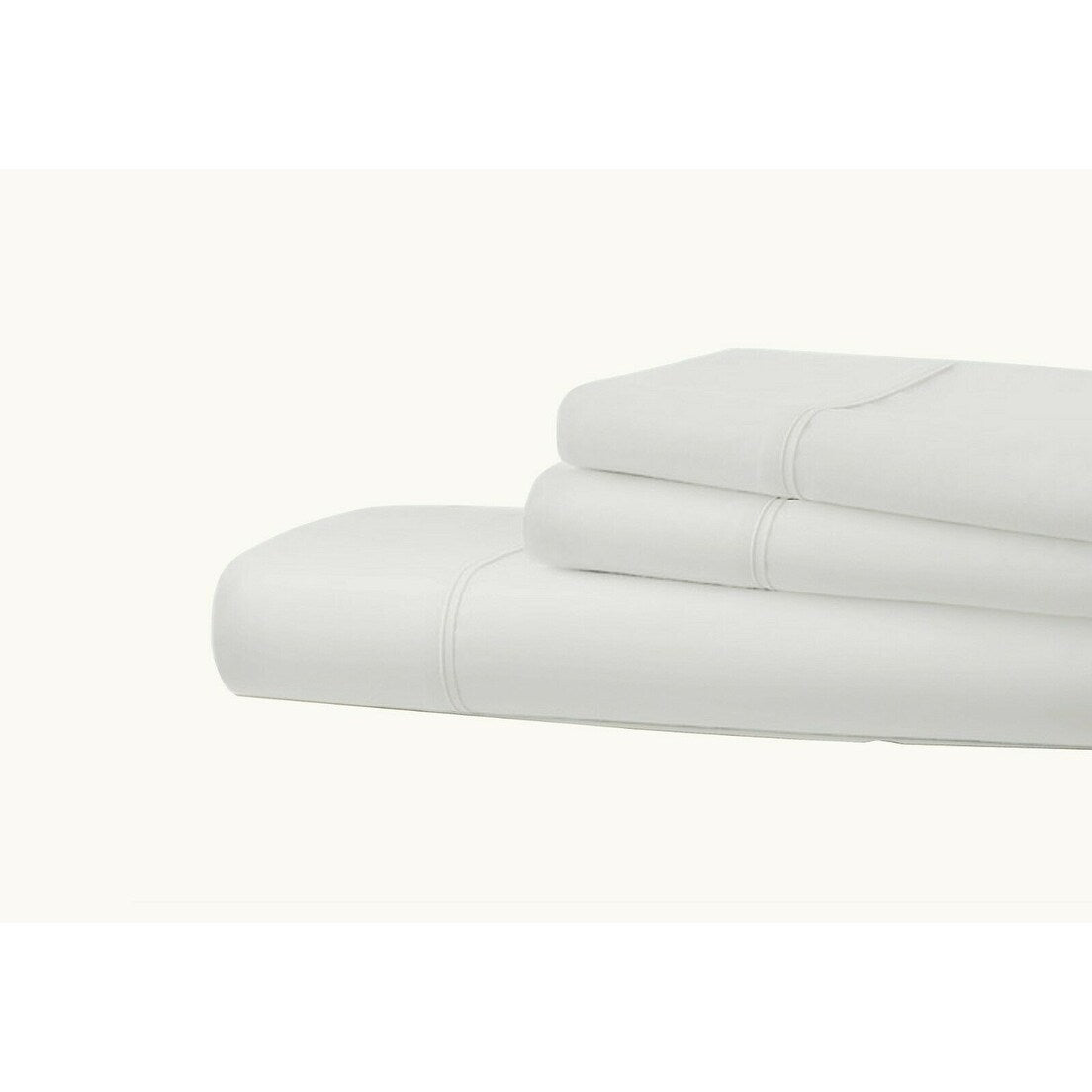 Draps doux en coton égyptien, série 1800, 6 pièces, poches profondes, 4 taies d'oreiller