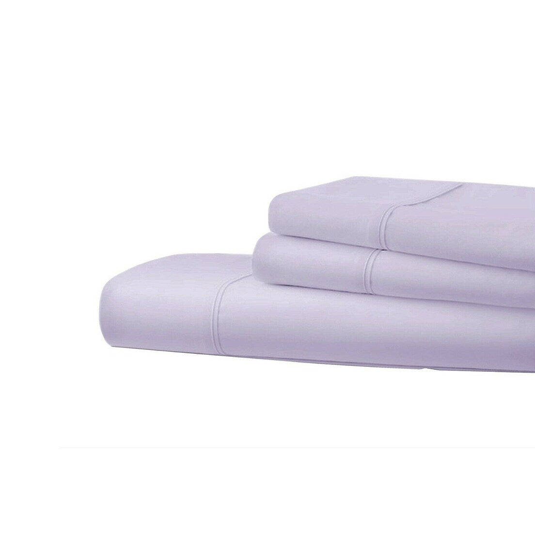 Draps doux en coton égyptien, série 1800, 6 pièces, poches profondes, 4 taies d'oreiller