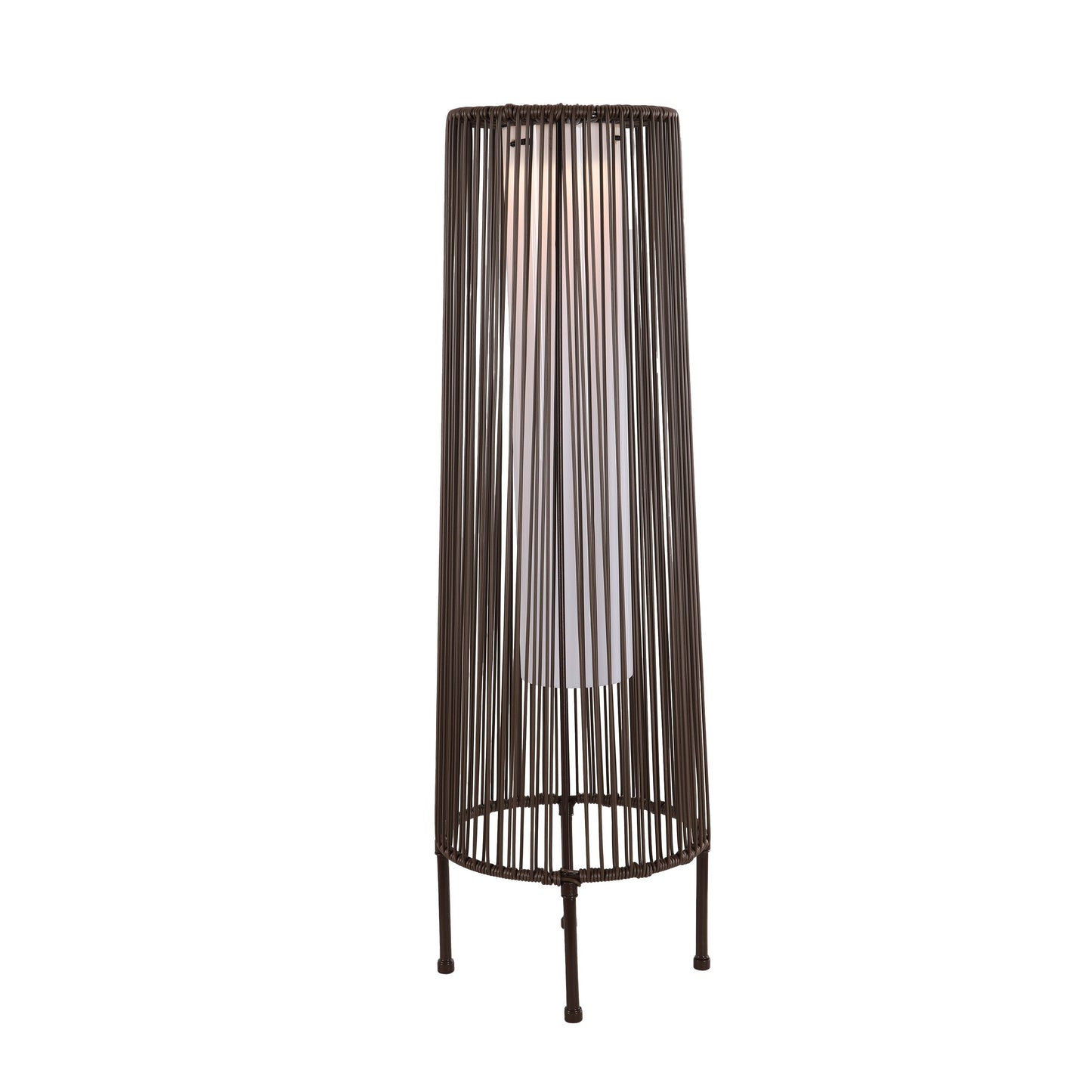 Lot de 2 lampadaires solaires d'extérieur