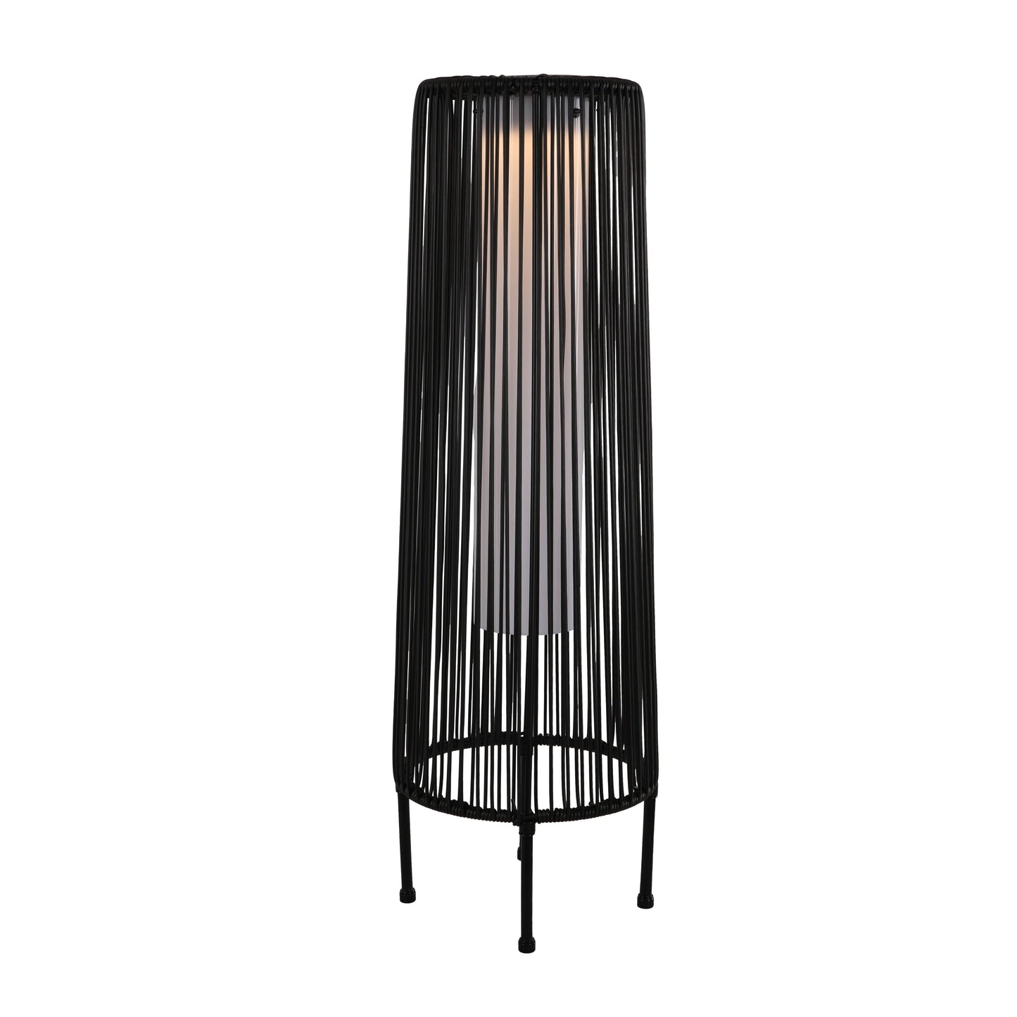 Lot de 2 lampadaires solaires d'extérieur