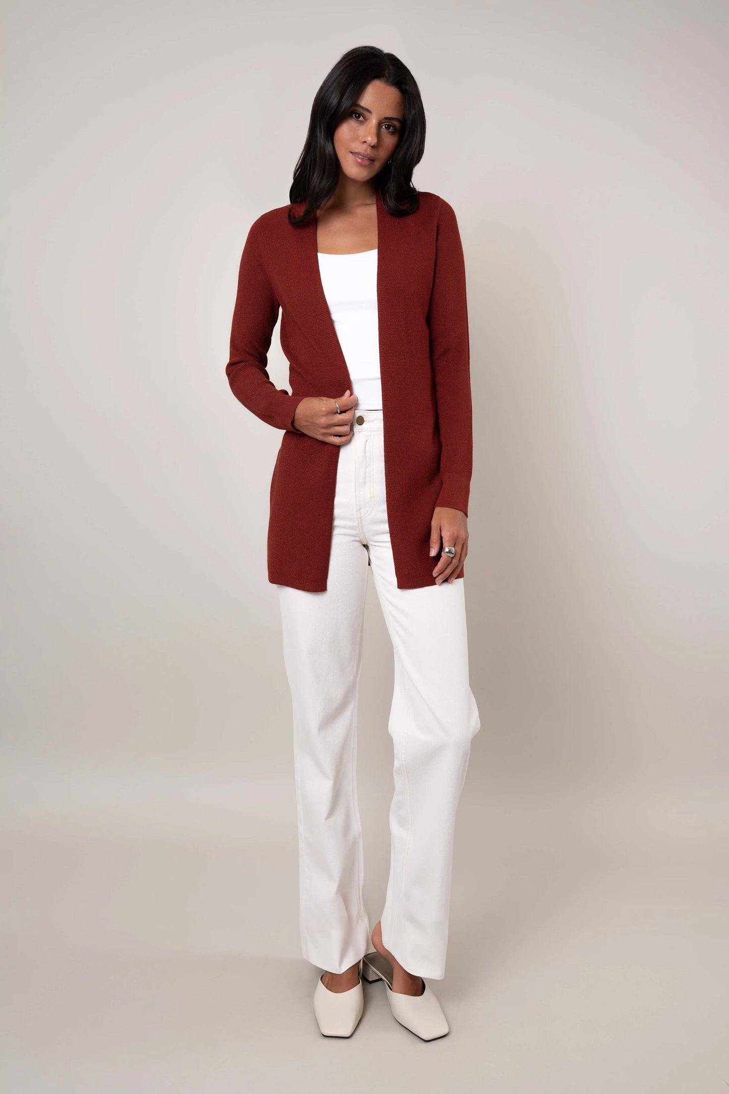 The Lightweight Open Cardigan