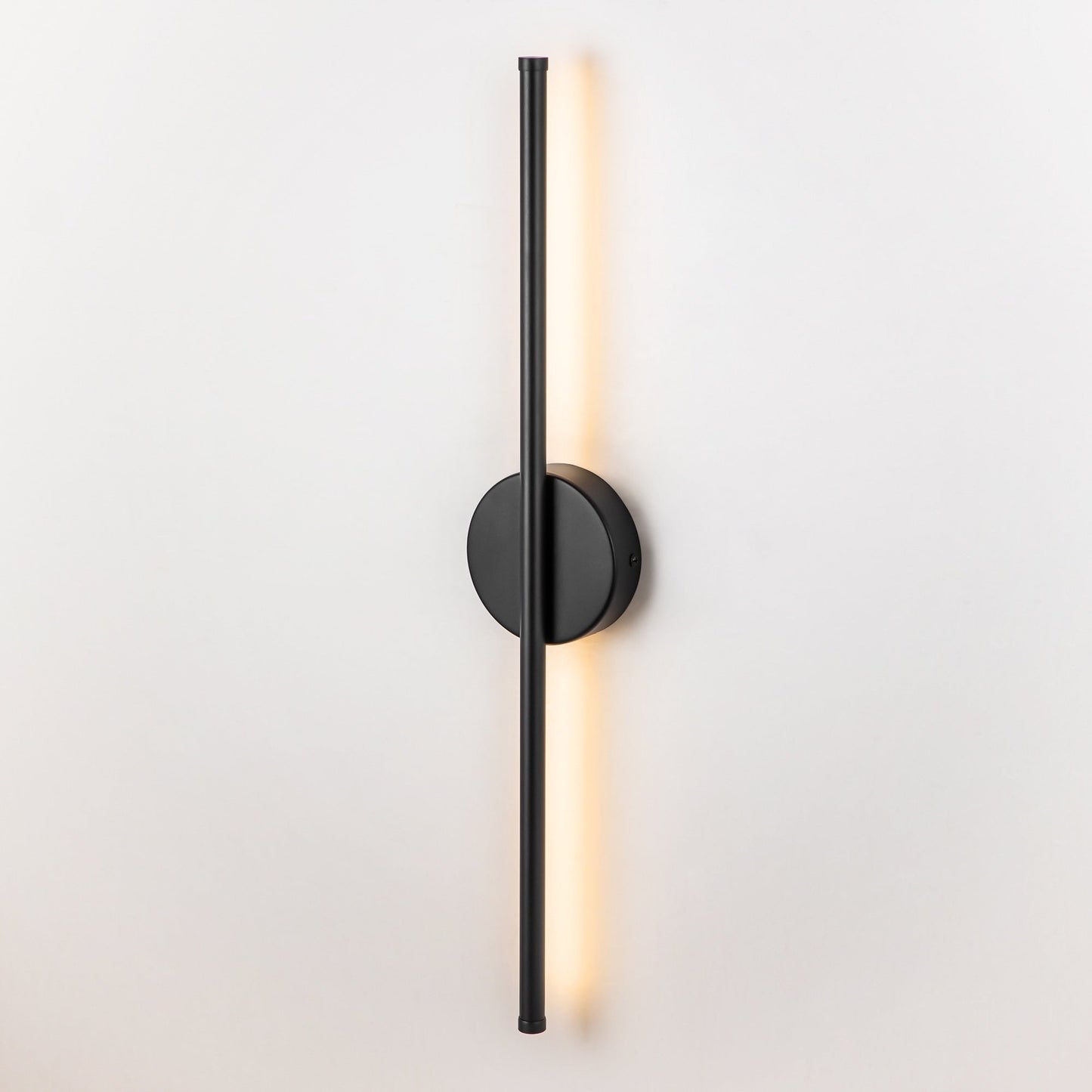 Applique murale de salle de bain à 1 lumière, linéaire et moderne, à intensité variable, à DEL intégrée, de 23,6 po