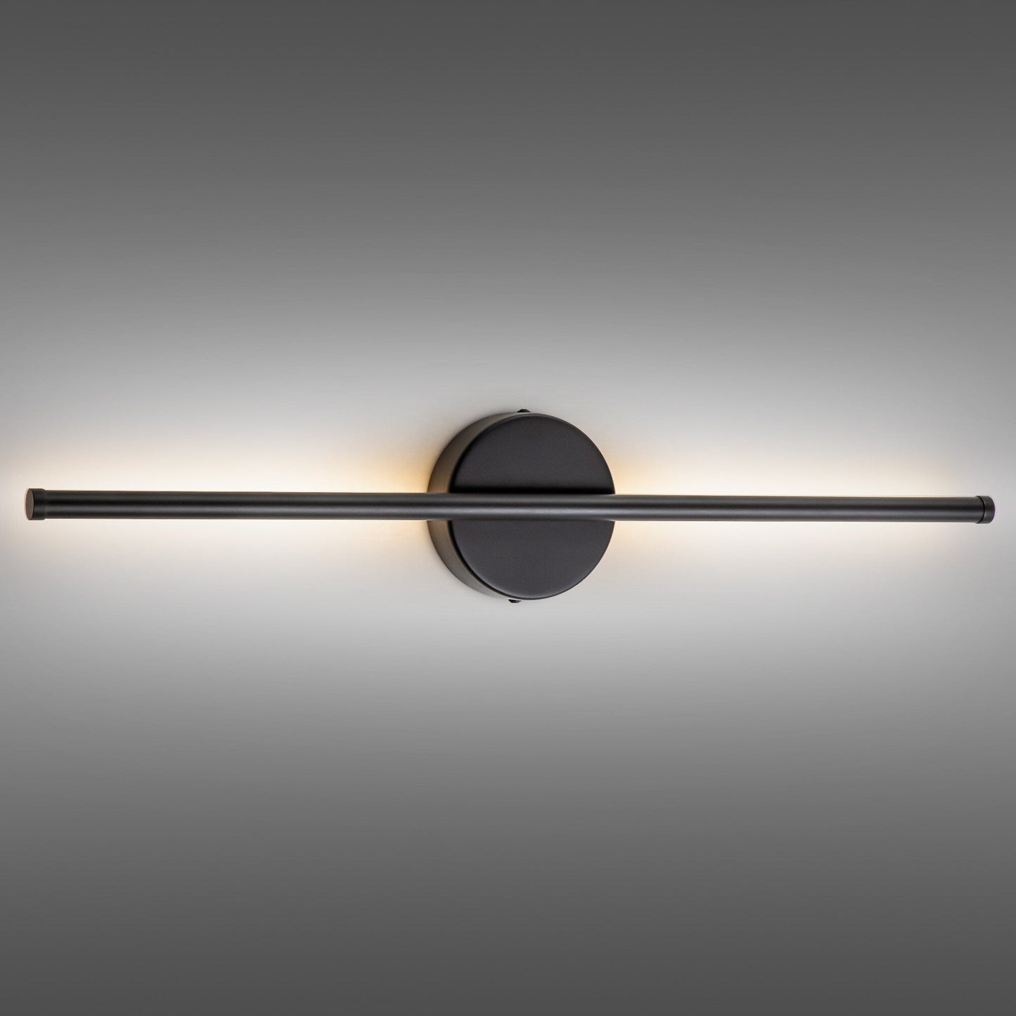 Applique murale de salle de bain à 1 lumière, linéaire et moderne, à intensité variable, à DEL intégrée, de 23,6 po