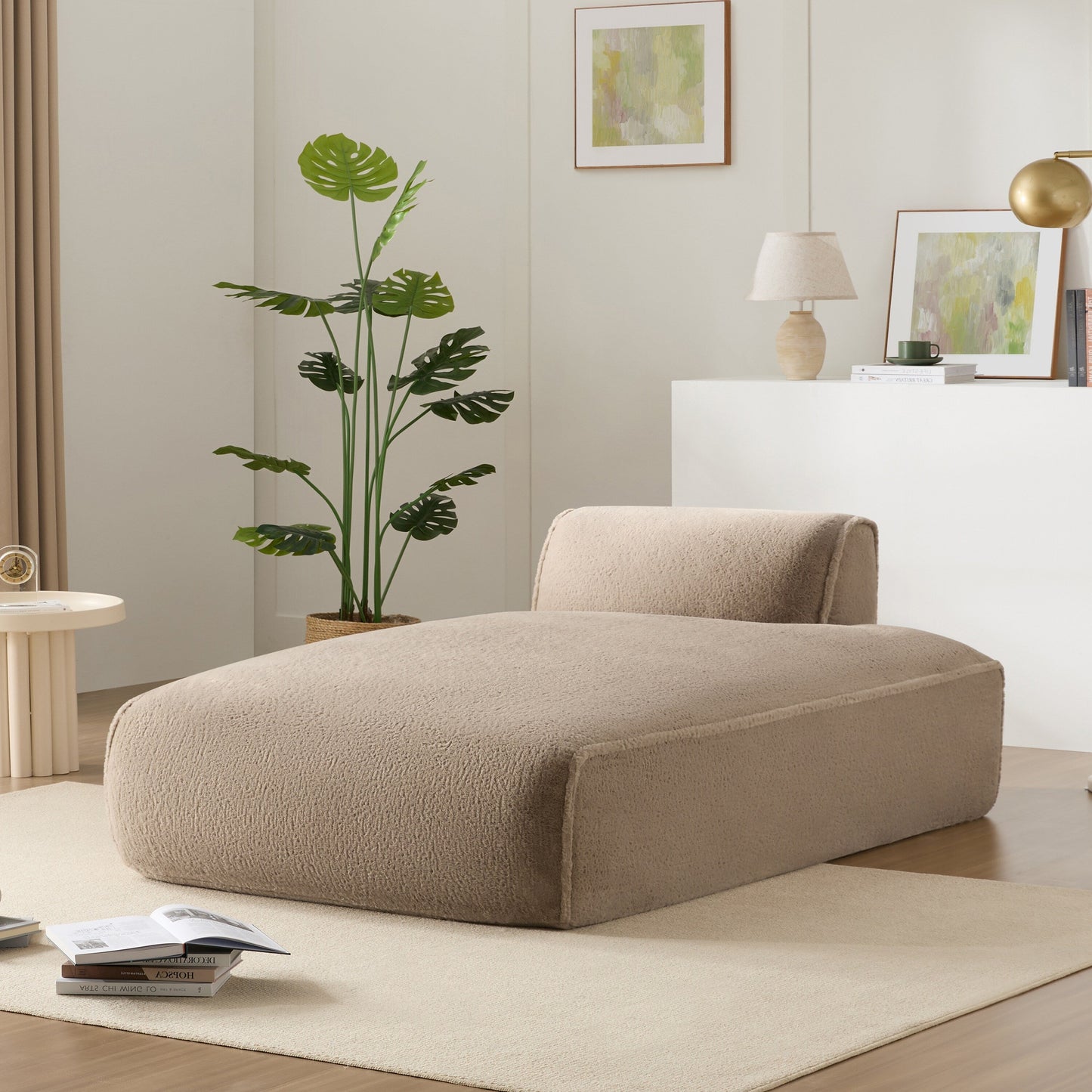 Canapé modulable, entièrement compressé, spacieux, rempli de mousse, pour salon, design adapté aux personnes âgées et aux bébés