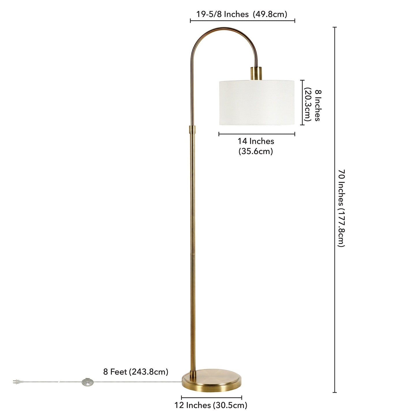 Lampadaire Veronica Arc