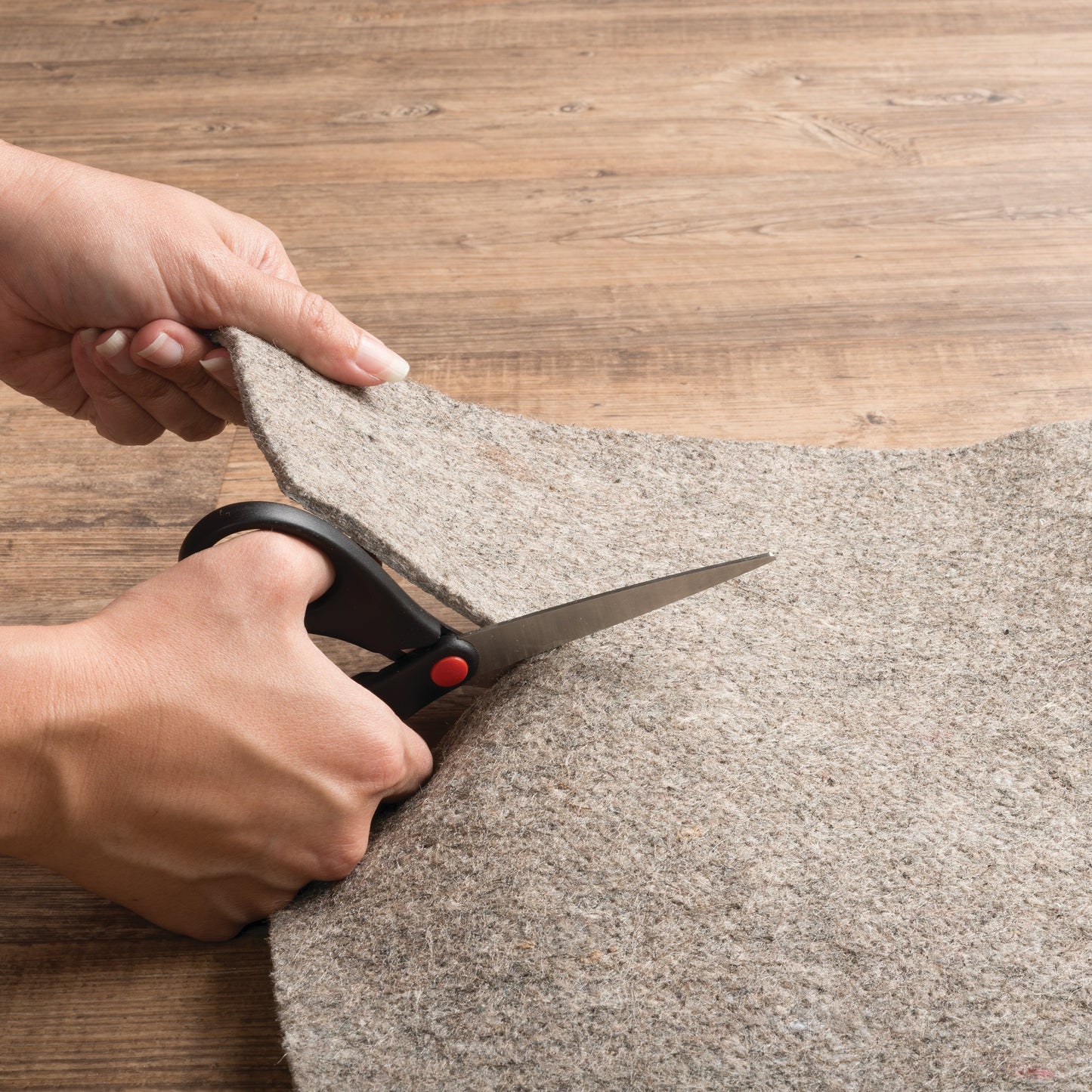 Sous-tapis d'intérieur réversible multi-surfaces Vista Home - Gris