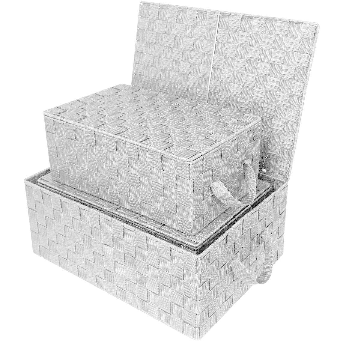 Ensemble de paniers de rangement tissés - N/A
