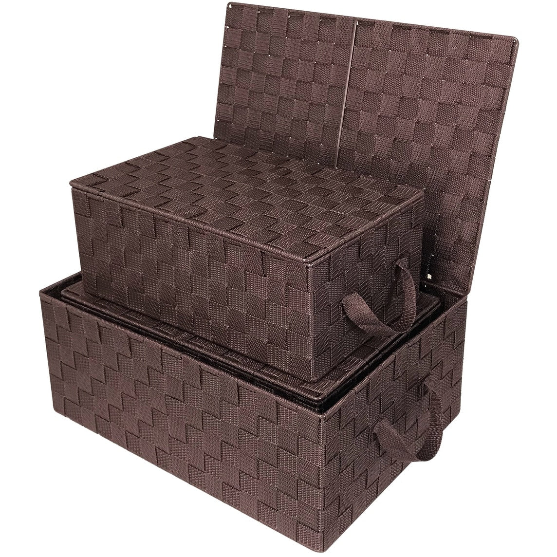 Ensemble de paniers de rangement tissés - N/A