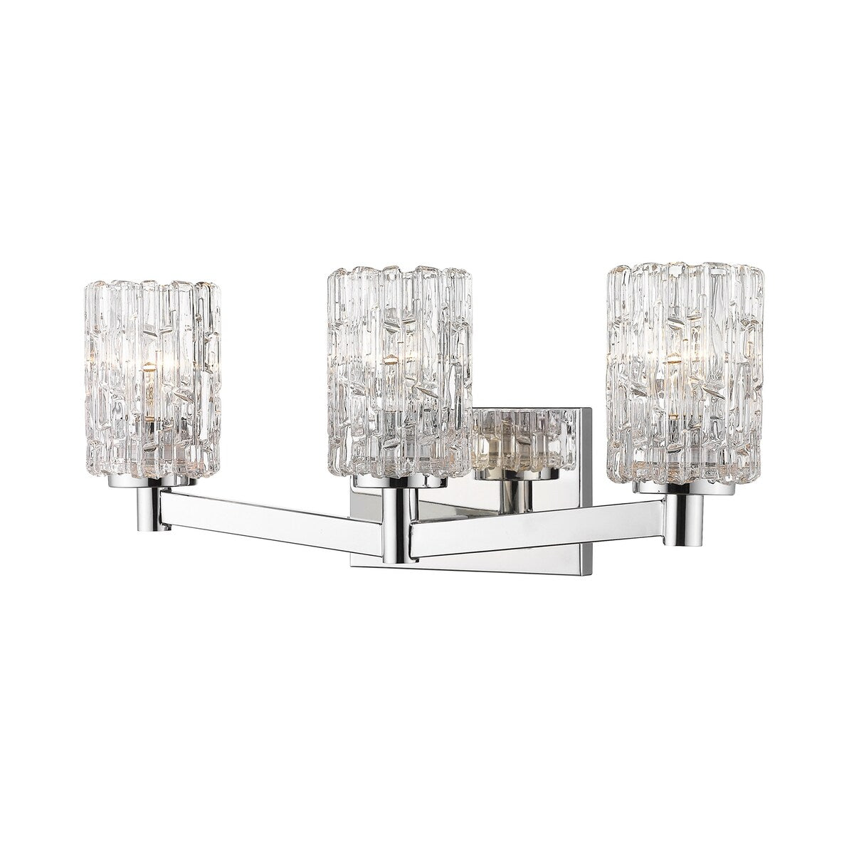 Luminaire de salle de bain large Z-Lite Aubrey à 3 lampes de 23 pouces