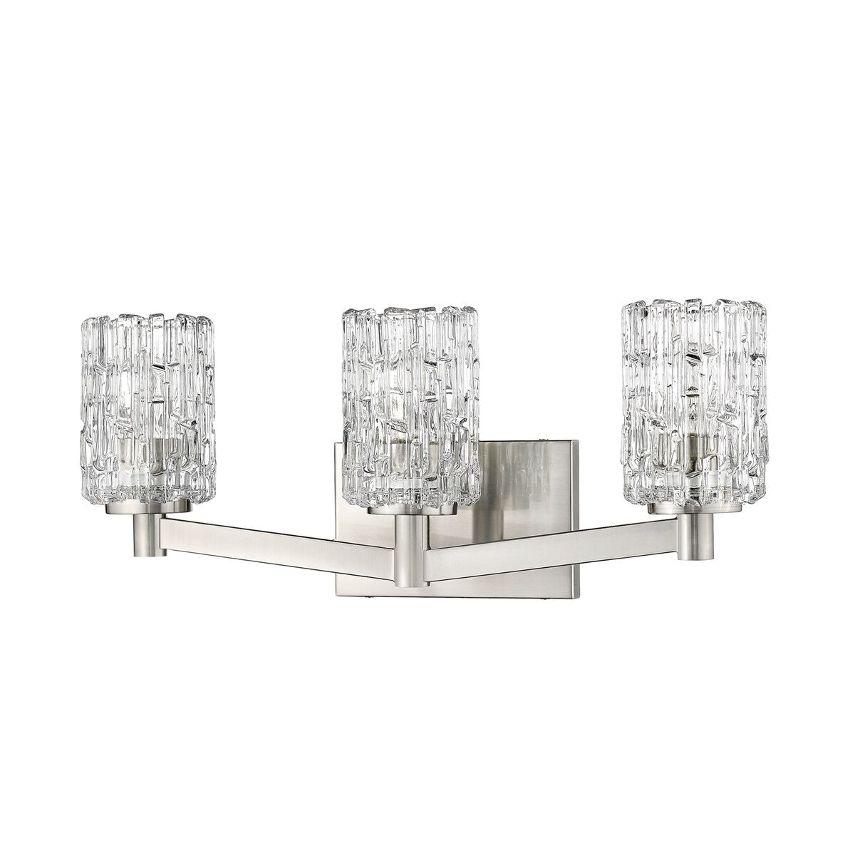 Luminaire de salle de bain large Z-Lite Aubrey à 3 lampes de 23 pouces