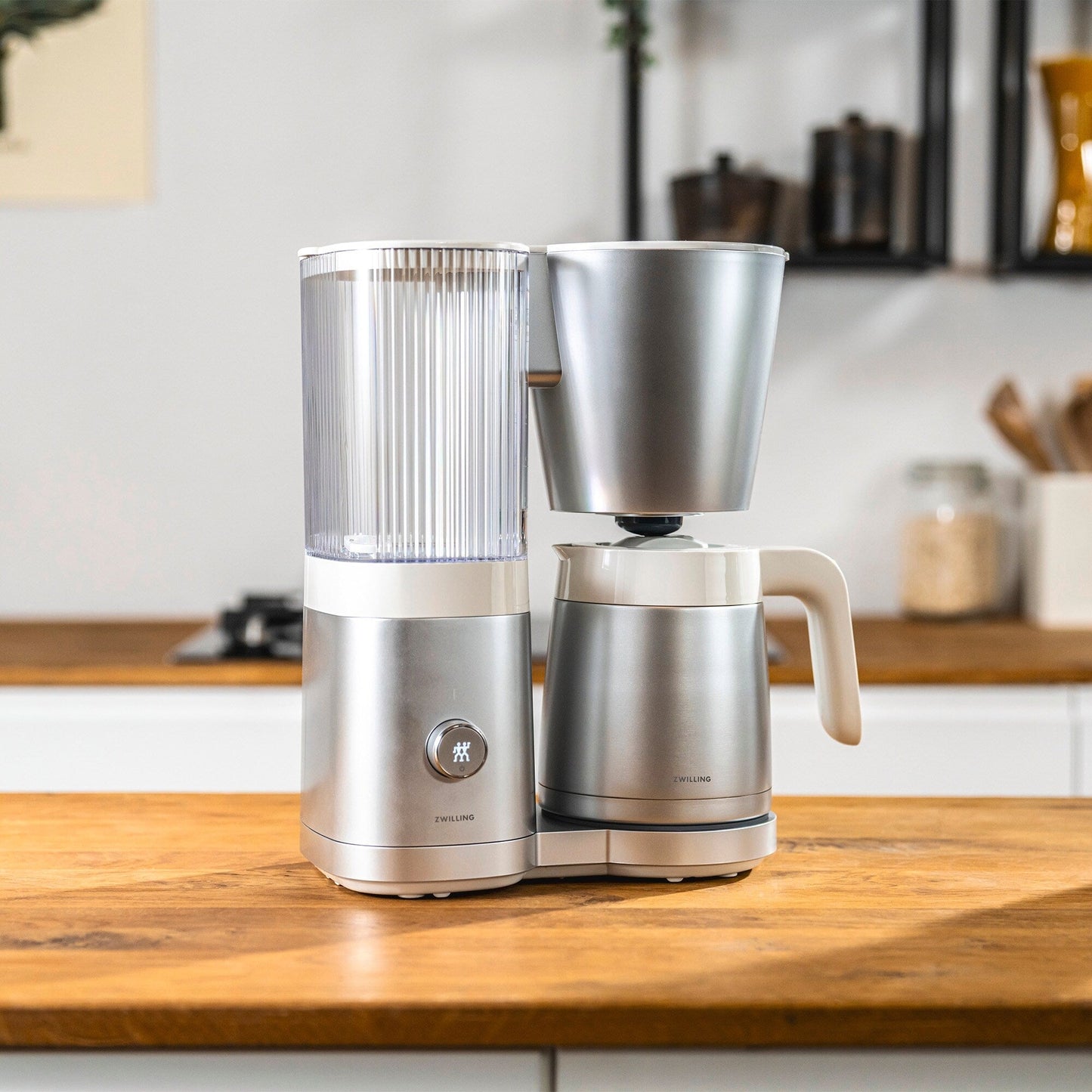 Cafetière filtre ZWILLING Enfinigy avec carafe isotherme 10 tasses, récompensée par la norme SCA Golden Cup - 2,5 pintes