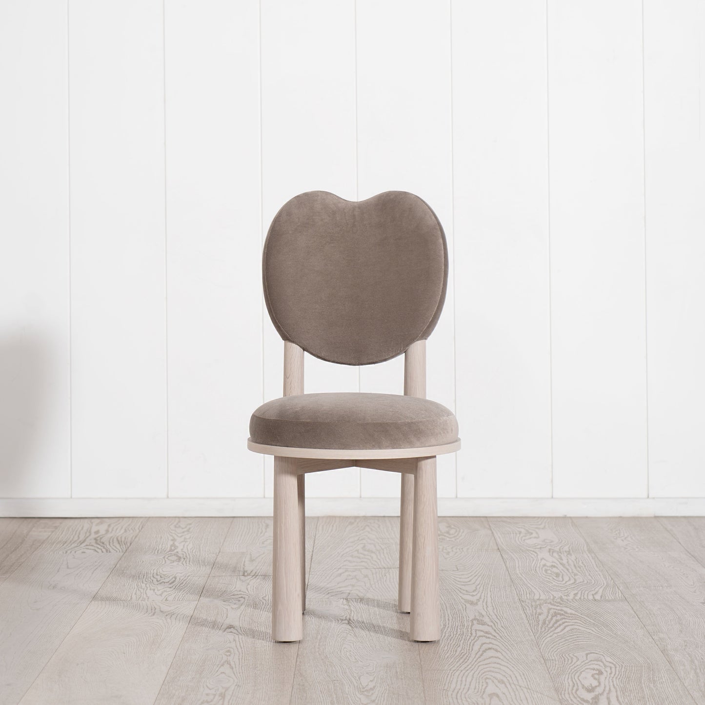 Chaise de salle à manger violette