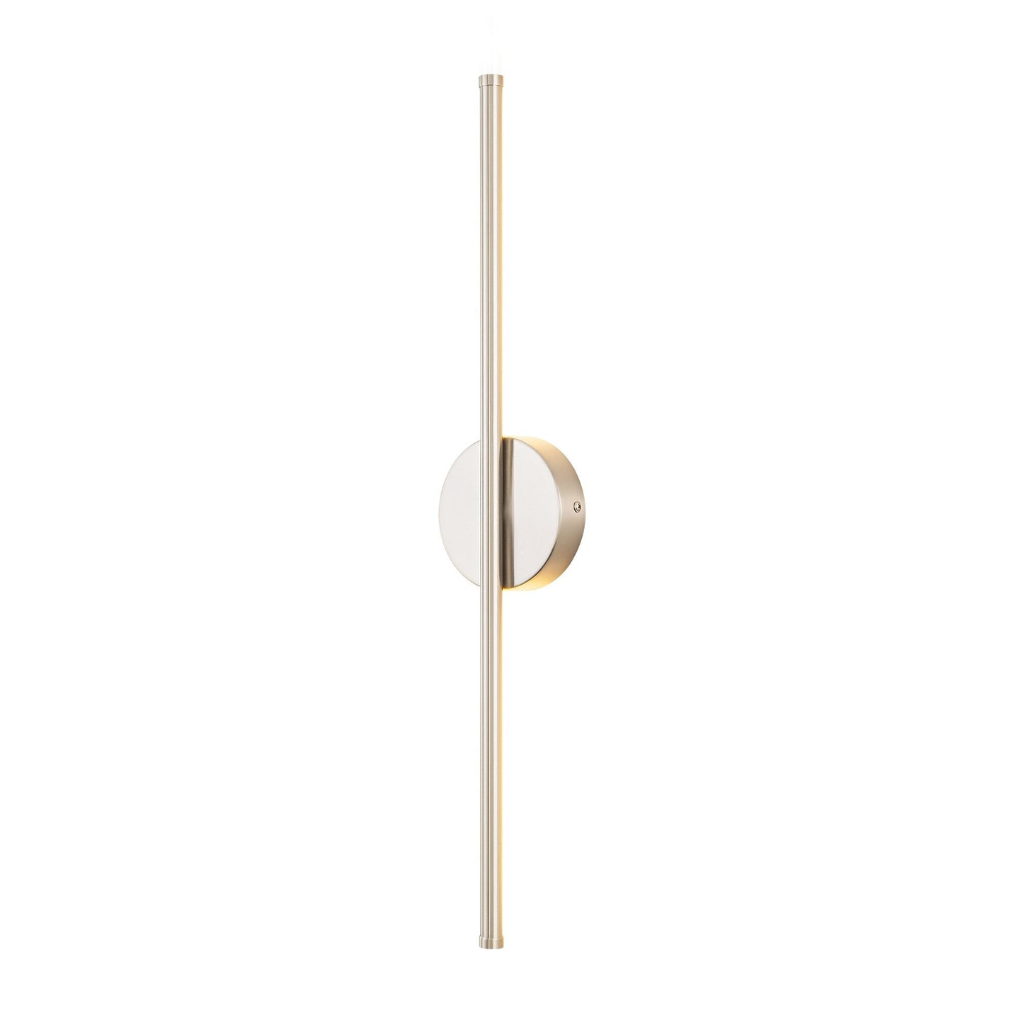 Applique murale de salle de bain à 1 lumière, linéaire et moderne, à intensité variable, à DEL intégrée, de 23,6 po