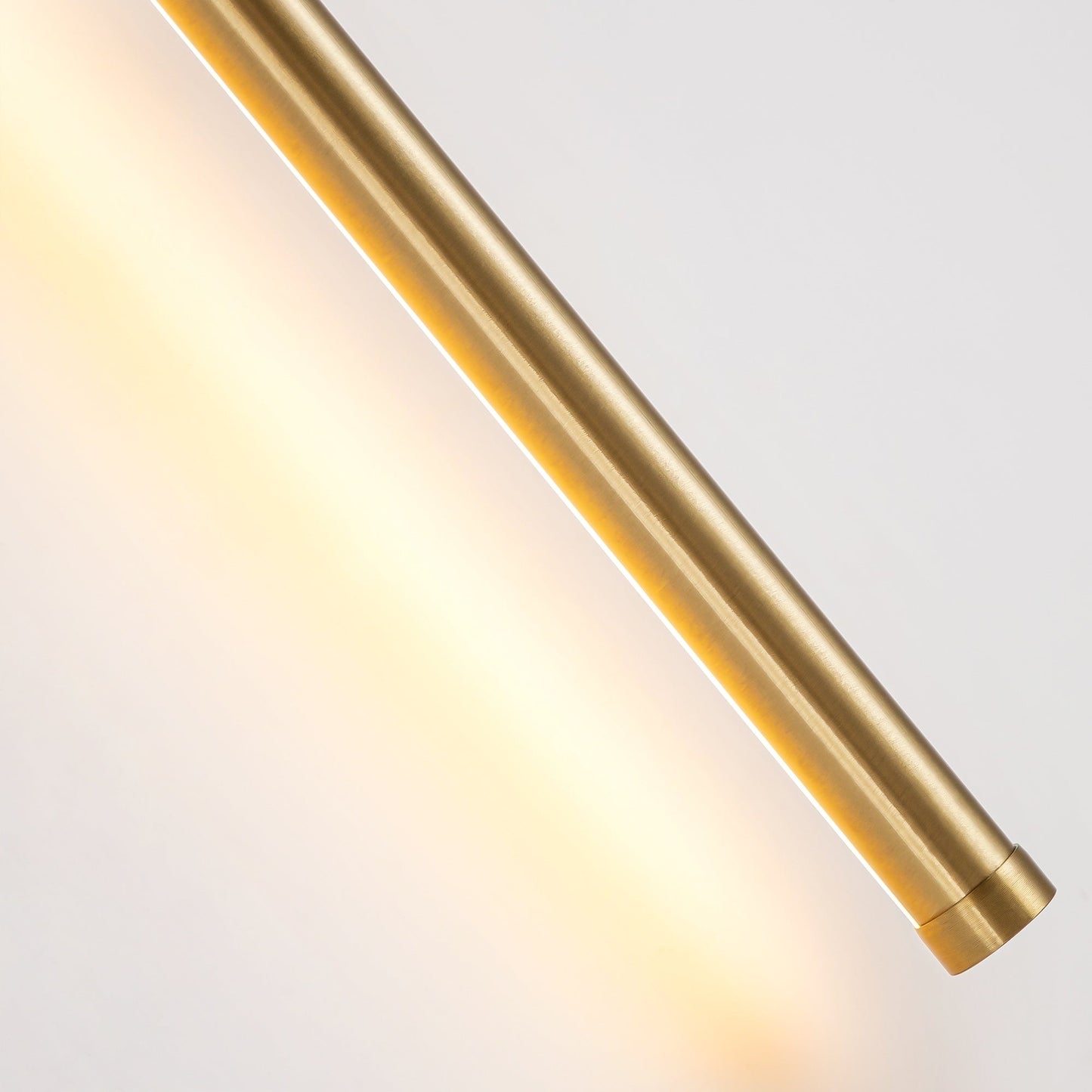 Applique murale linéaire moderne à 1 ampoule, noire, dorée et nickel, à LED, à intensité variable, pour salle de bain