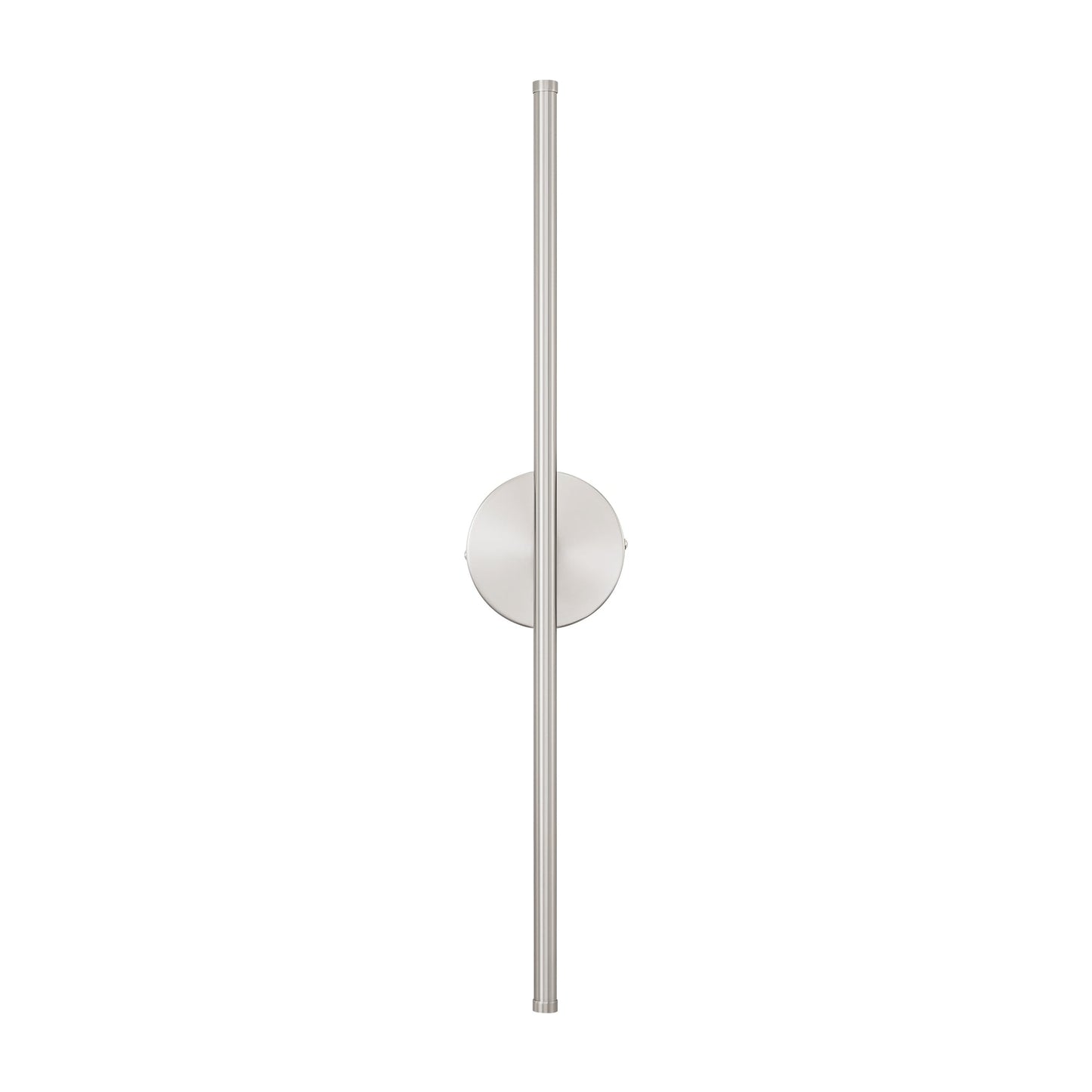 Applique murale linéaire moderne à 1 ampoule, noire, dorée et nickel, à LED, à intensité variable, pour salle de bain