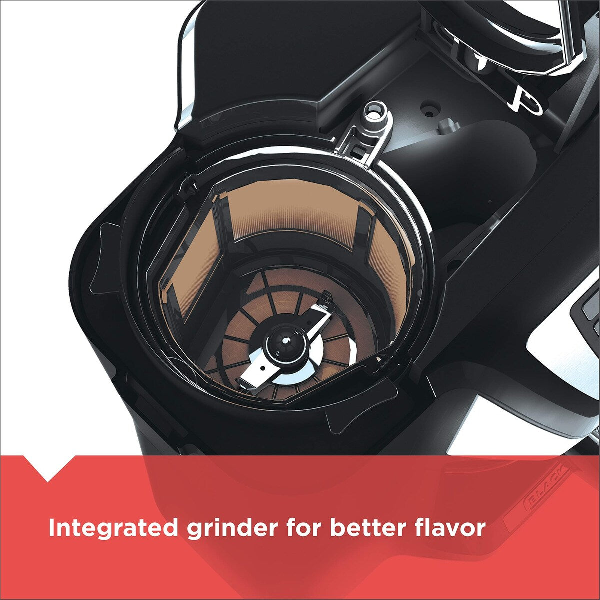 Cafetière 12 tasses, CM5000B, programmable 24 heures, broyeur intégré, Sneak-A-Cup, filtre lavable permanent