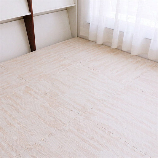 12 dalles de sol en mousse pour salle de sport, 24 x 24, tapis de sol emboîtables, 48 pi²