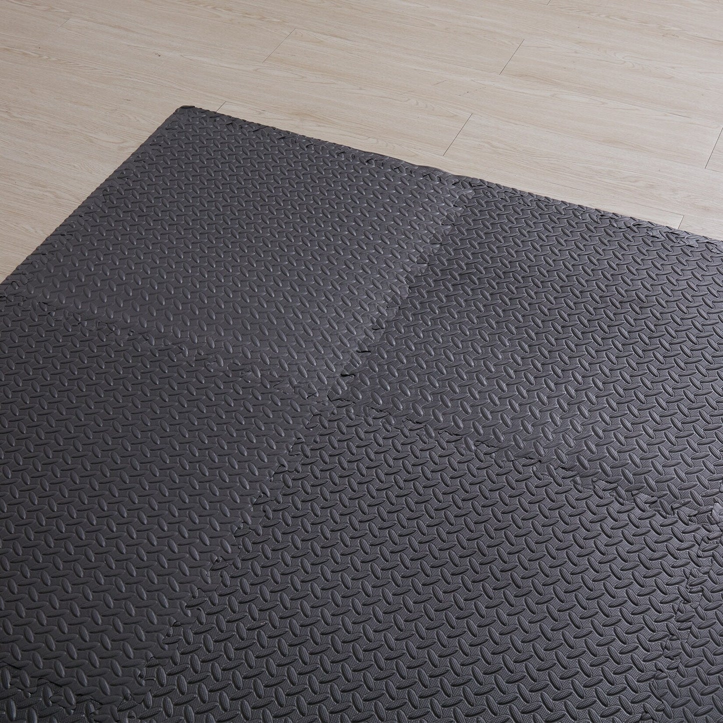 12 dalles de sol en mousse pour salle de sport, 24 x 24, tapis de sol emboîtables, 48 pi²