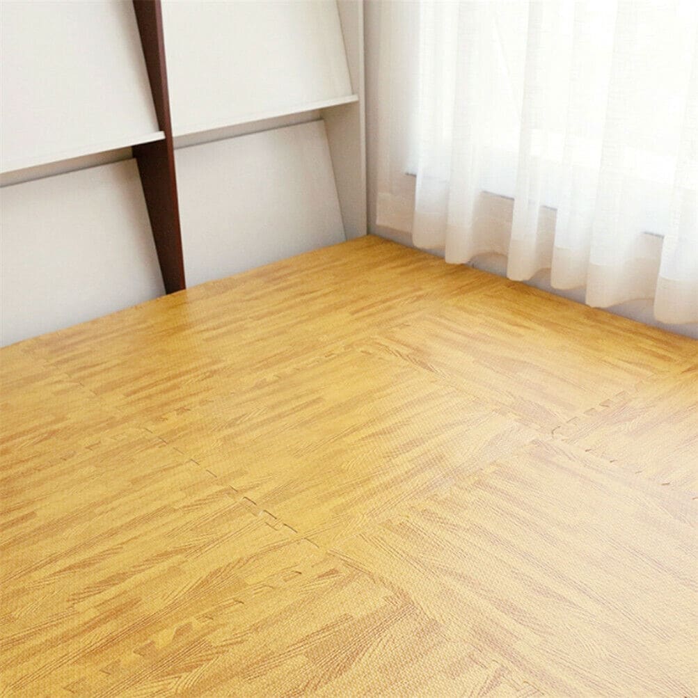 12 dalles de sol en mousse pour salle de sport, 24 x 24, tapis de sol emboîtables, 48 pi²