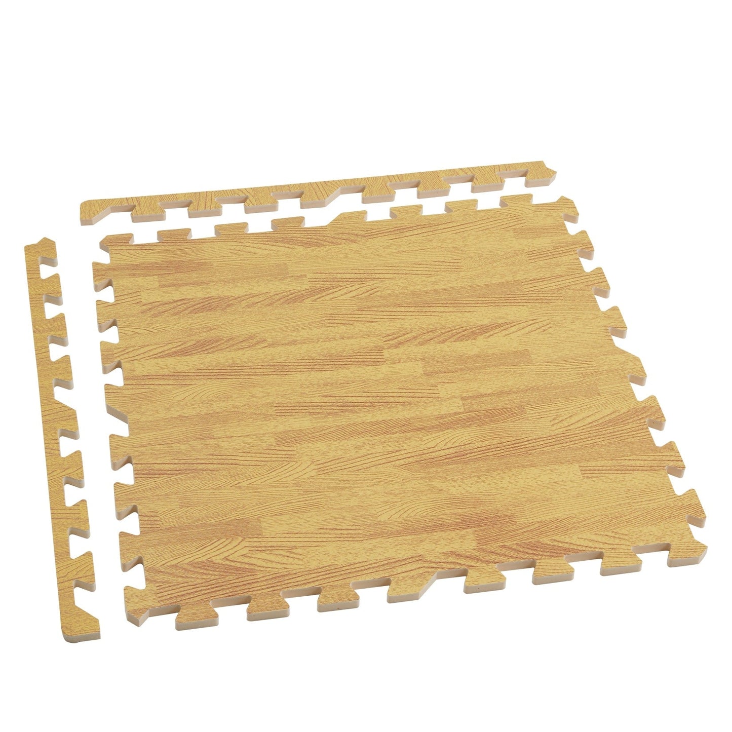 12 dalles de sol en mousse pour salle de sport, 24 x 24, tapis de sol emboîtables, 48 pi²