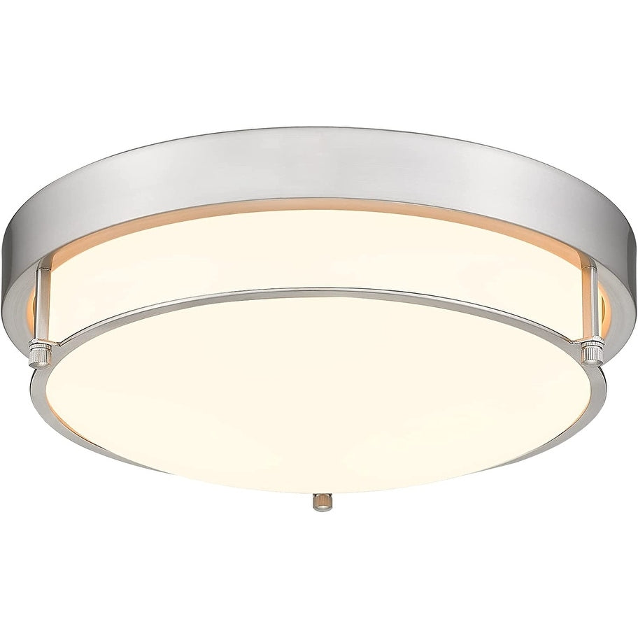 Plafonnier moderne à 2 lumières et 12 pouces