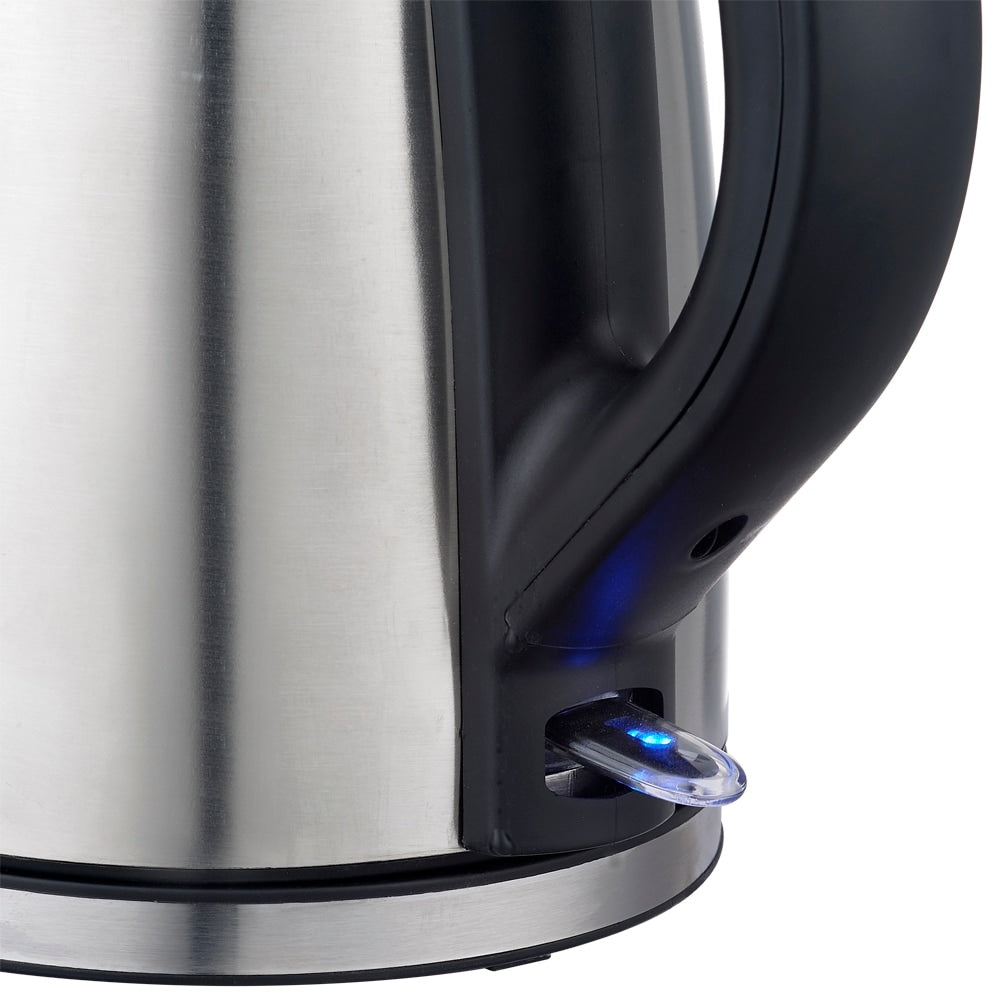Bouilloire électrique en acier inoxydable 1500 W 1,8 litre
