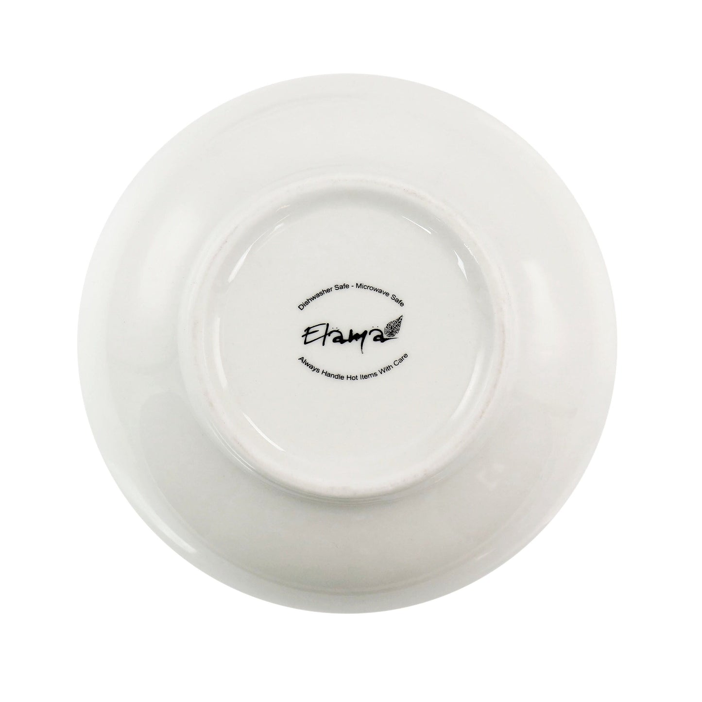 Service de table 16 pièces en porcelaine avec deux bols