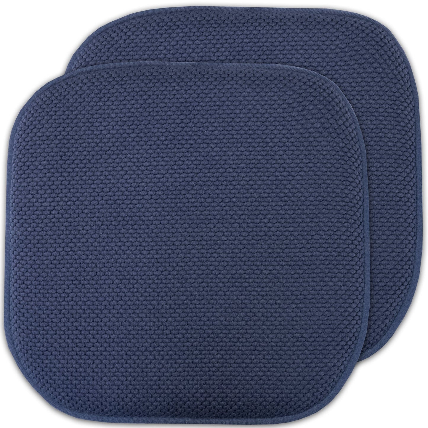 Coussins de siège carrés antidérapants en mousse à mémoire de forme de 16 po (2 ou 4) - 16 x 16