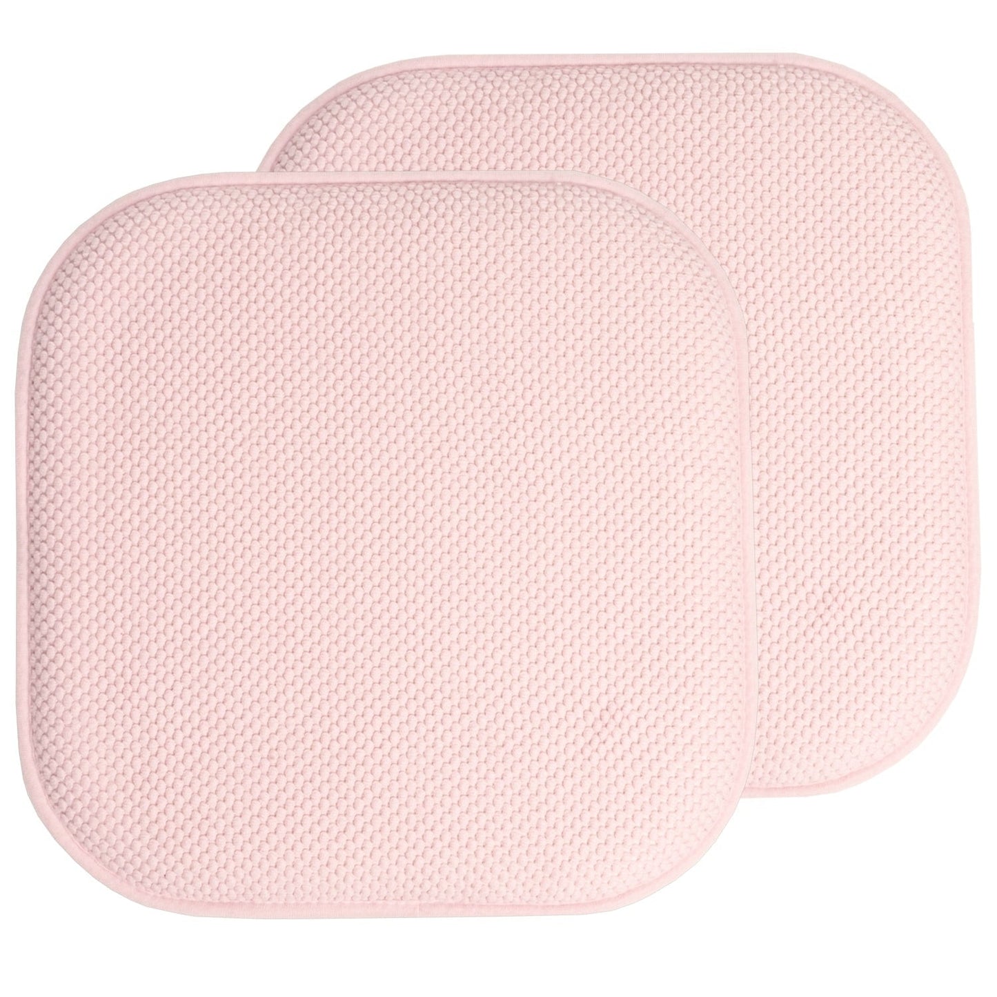 Coussins de siège carrés antidérapants en mousse à mémoire de forme de 16 po (2 ou 4) - 16 x 16