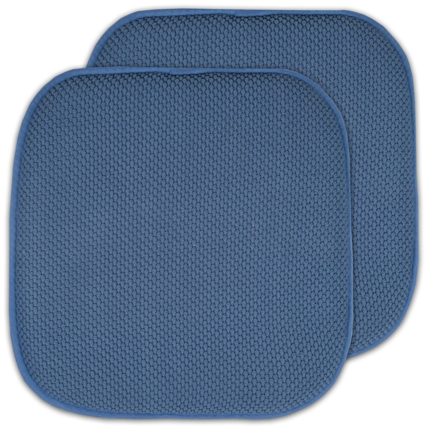 Coussins de siège carrés antidérapants en mousse à mémoire de forme de 16 po (2 ou 4) - 16 x 16