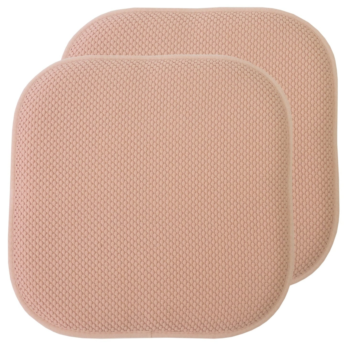 Coussins de siège carrés antidérapants en mousse à mémoire de forme de 16 po (2 ou 4) - 16 x 16