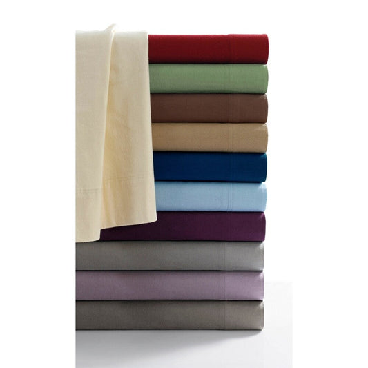 Parure de lit en flanelle douillette 170 g/m² avec poche extra profonde