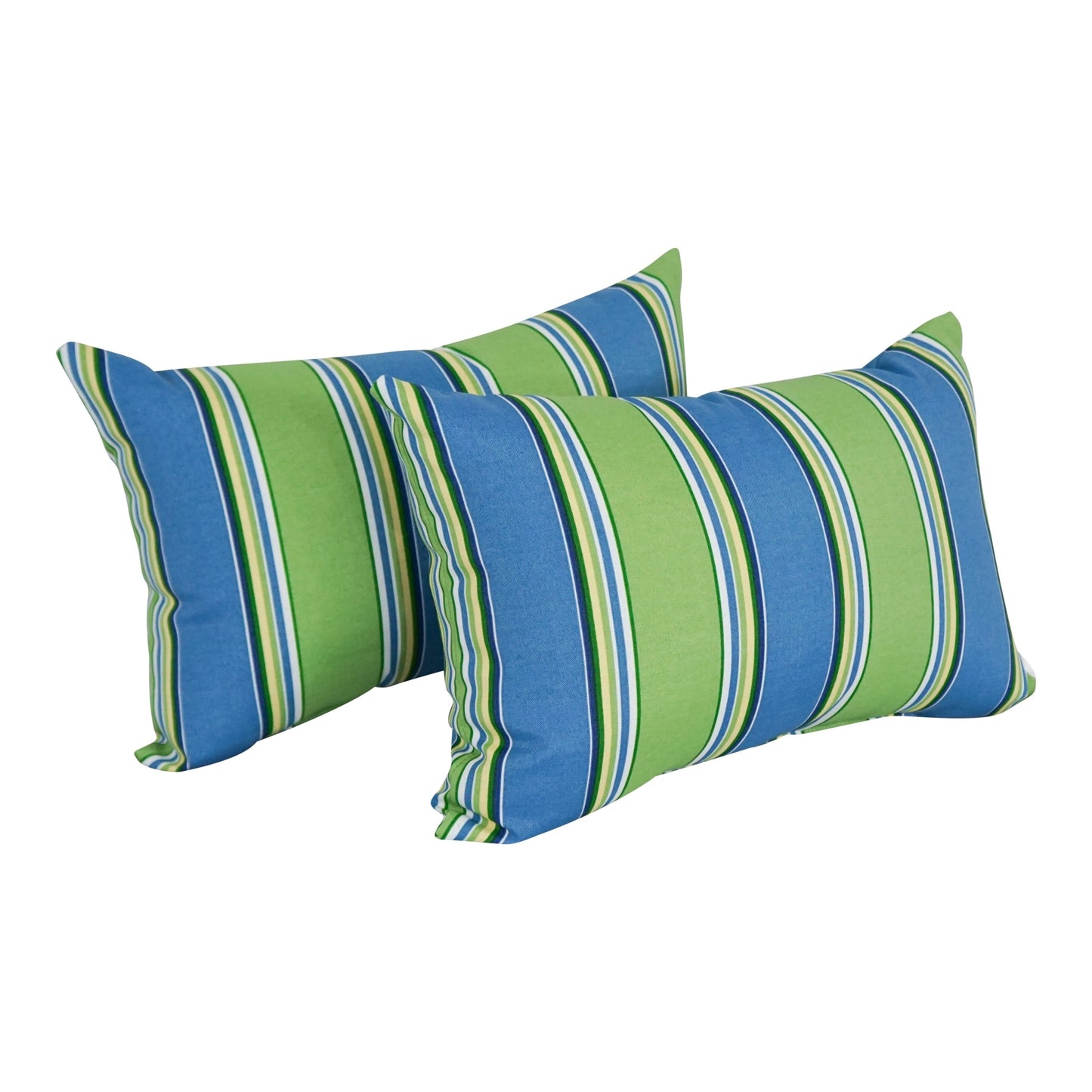 Coussins d'extérieur 19 x 11 pouces (lot de 2, motifs variés) - 19 x 11