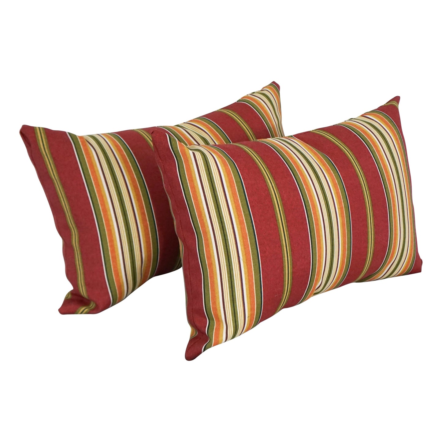 Coussins d'extérieur 19 x 11 pouces (lot de 2, motifs variés) - 19 x 11