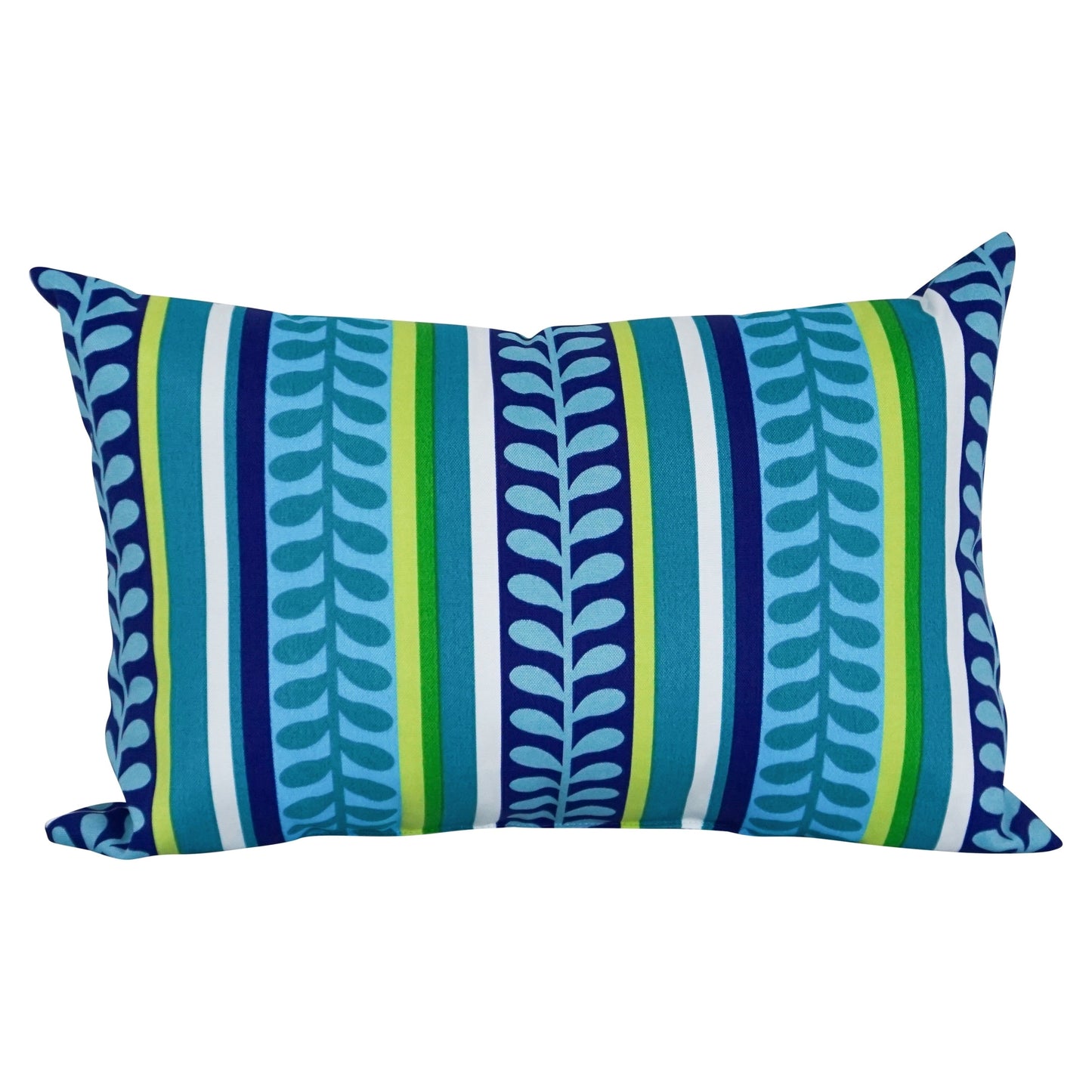 Coussins d'extérieur 19 x 11 pouces (lot de 2, motifs variés) - 19 x 11
