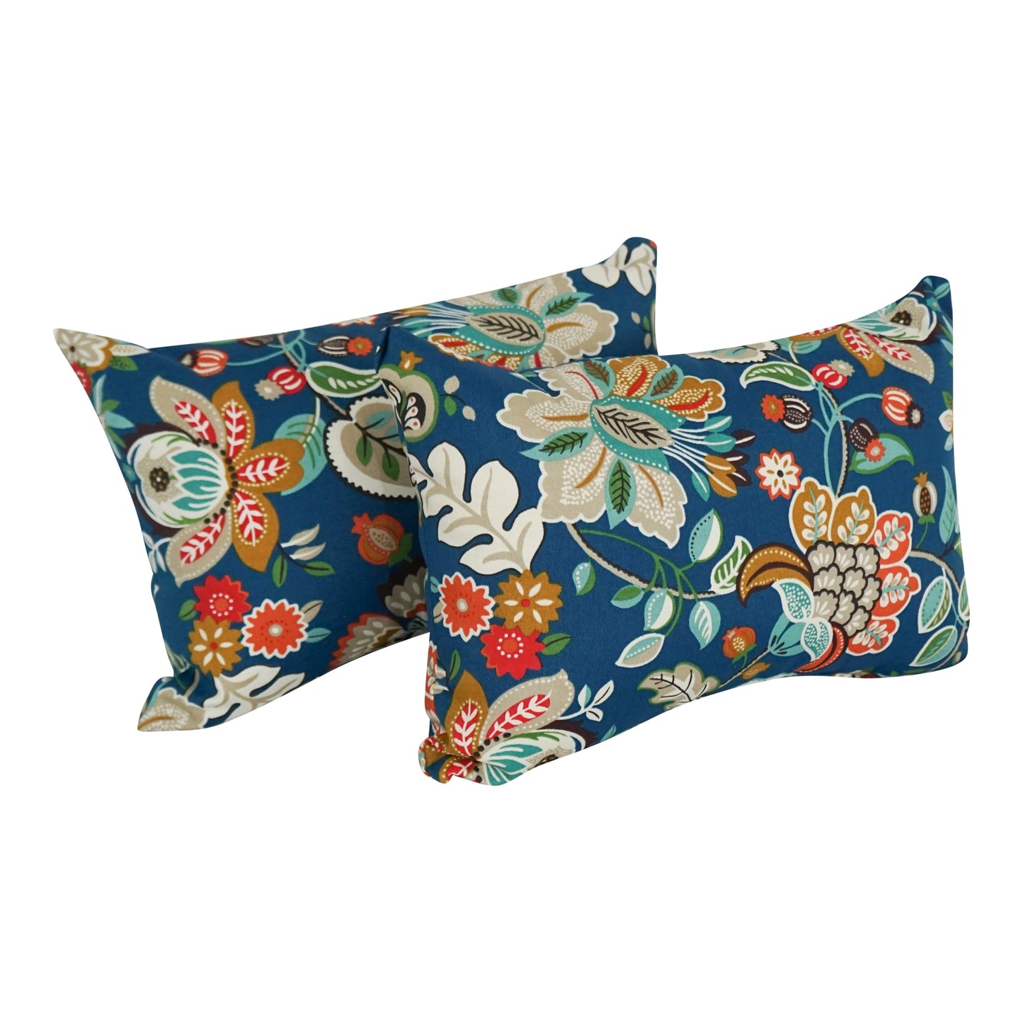 Coussins d'extérieur 19 x 11 pouces (lot de 2, motifs variés) - 19 x 11