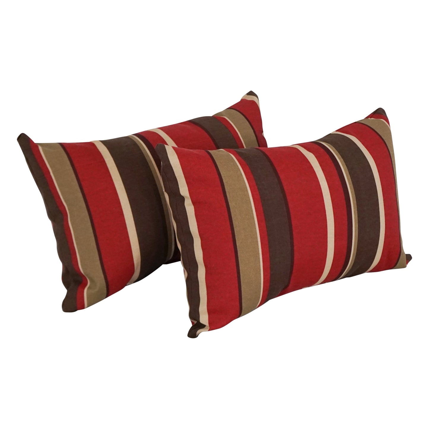 Coussins d'extérieur 19 x 11 pouces (lot de 2, motifs variés) - 19 x 11