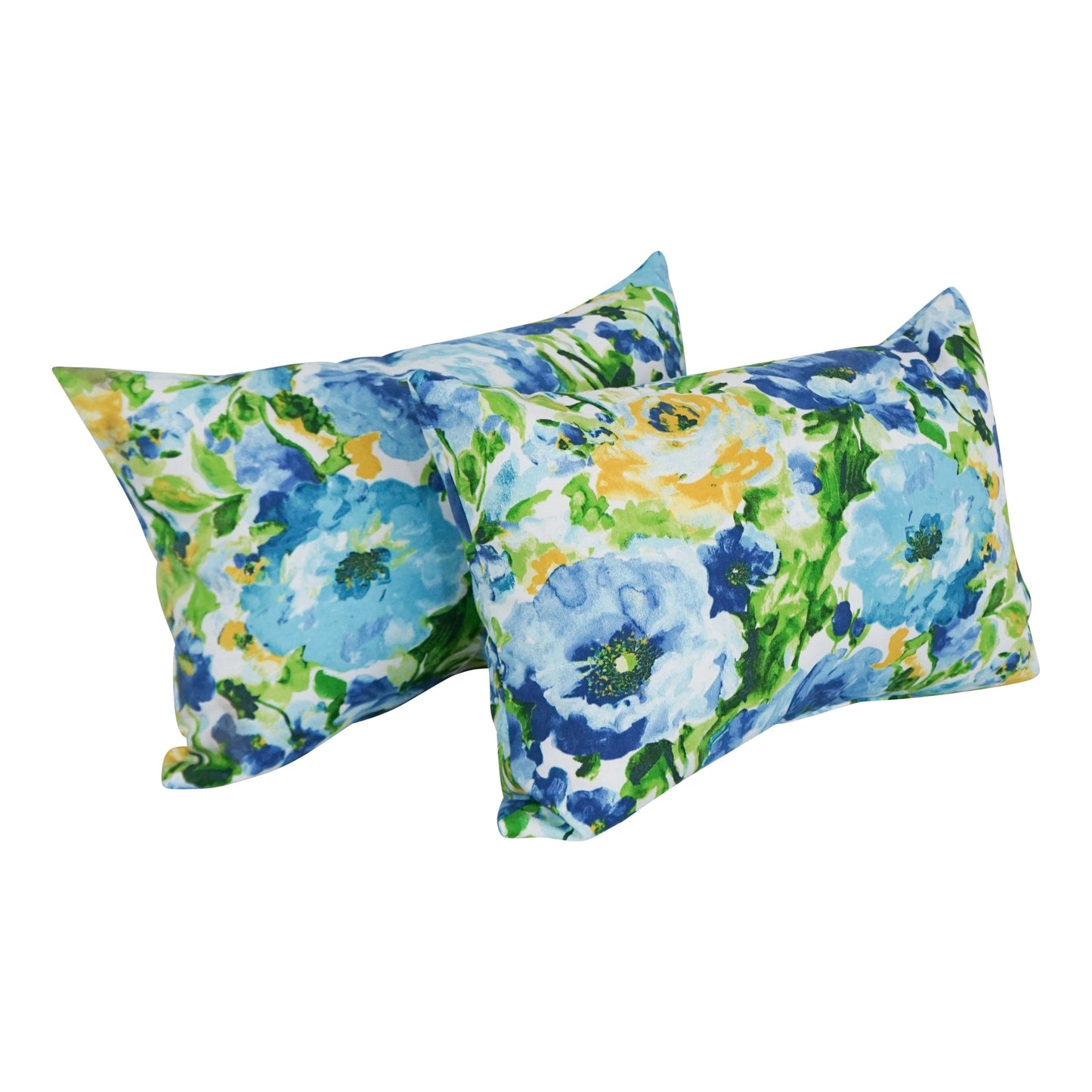 Coussins d'extérieur 19 x 11 pouces (lot de 2, motifs variés) - 19 x 11