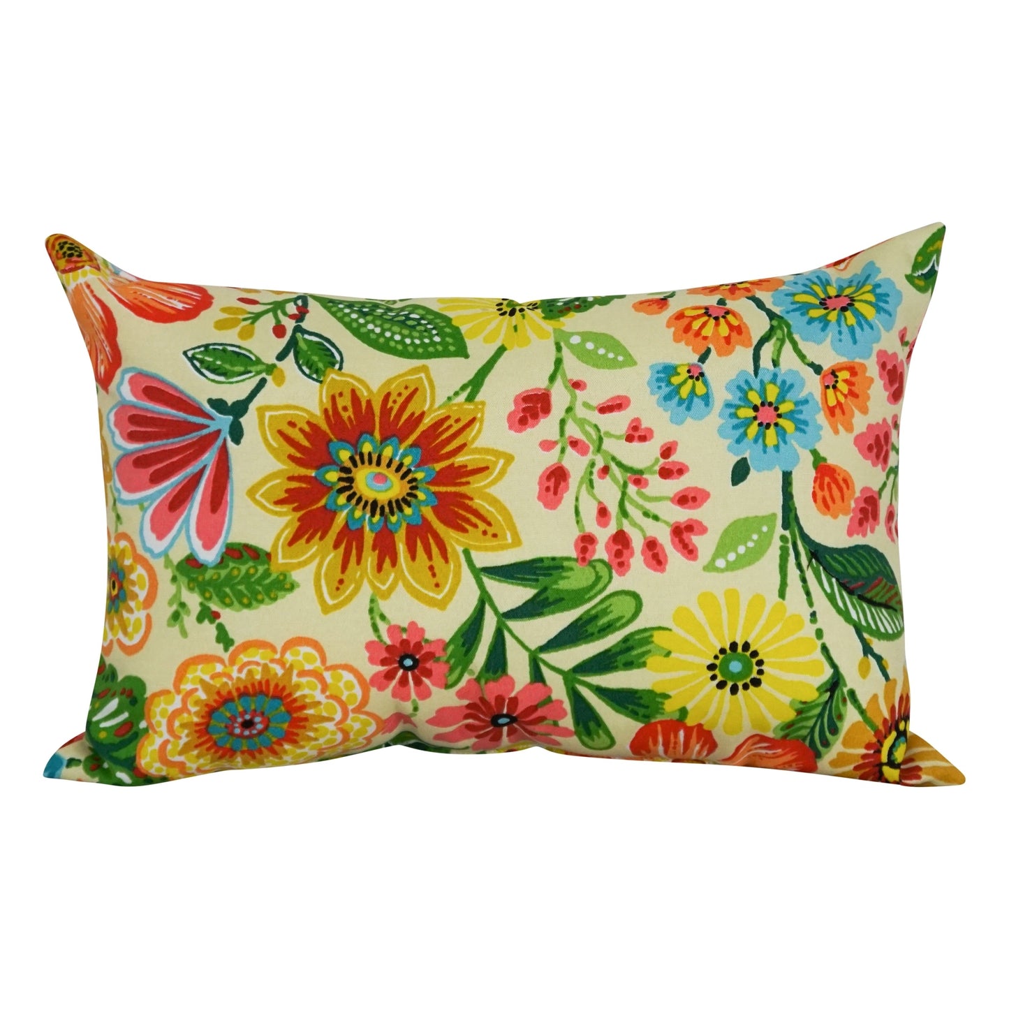 Coussins d'extérieur 19 x 11 pouces (lot de 2, motifs variés) - 19 x 11