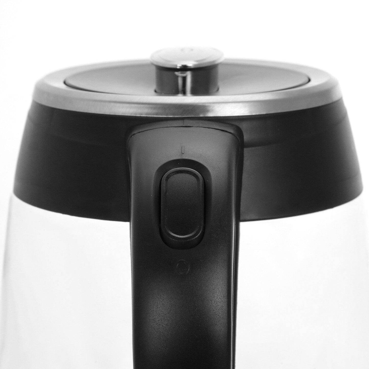 Bouilloire électrique et infuseur à thé en verre et acier inoxydable de 1,8 litre