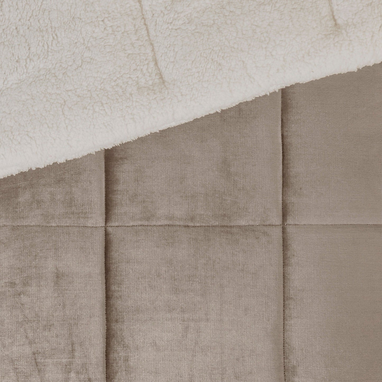 Parure de couette Woolrich Alton en duvet synthétique et sherpa