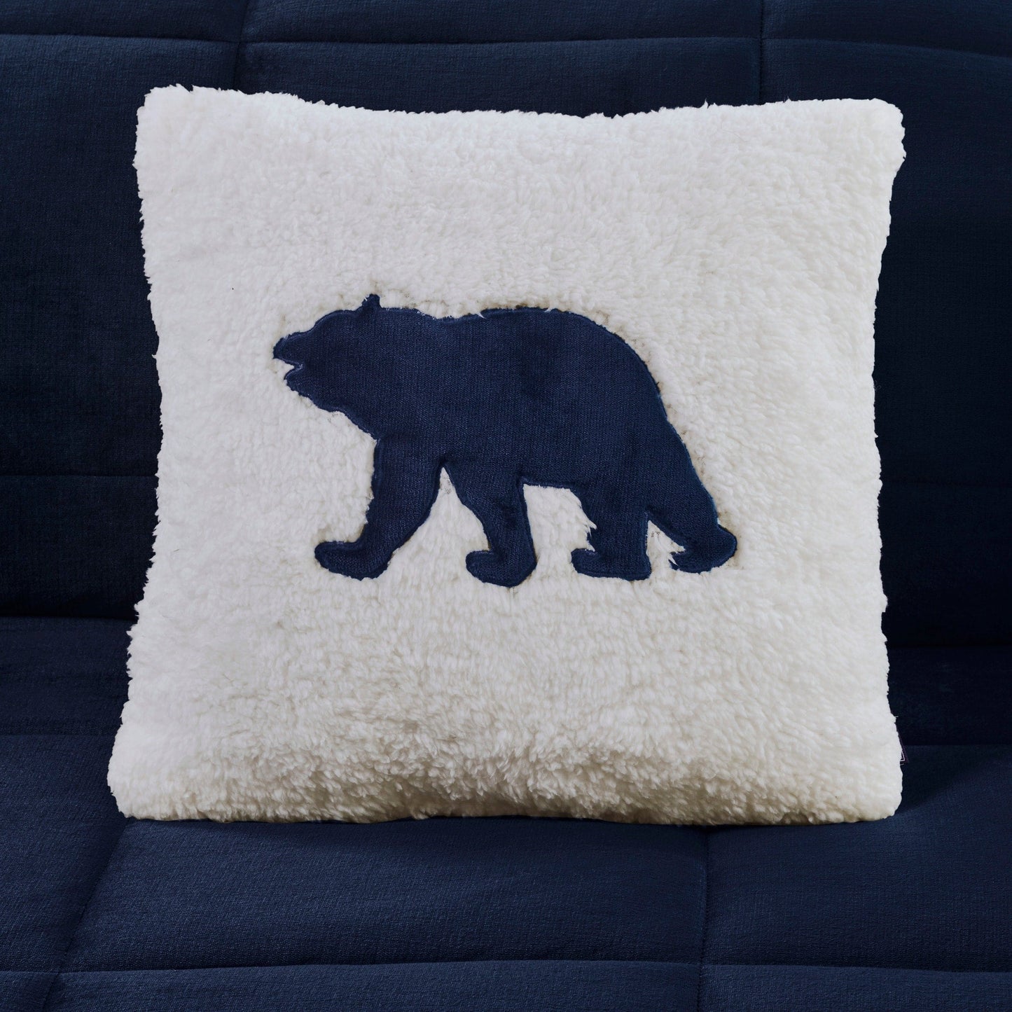 Parure de couette Woolrich Alton en duvet synthétique et sherpa