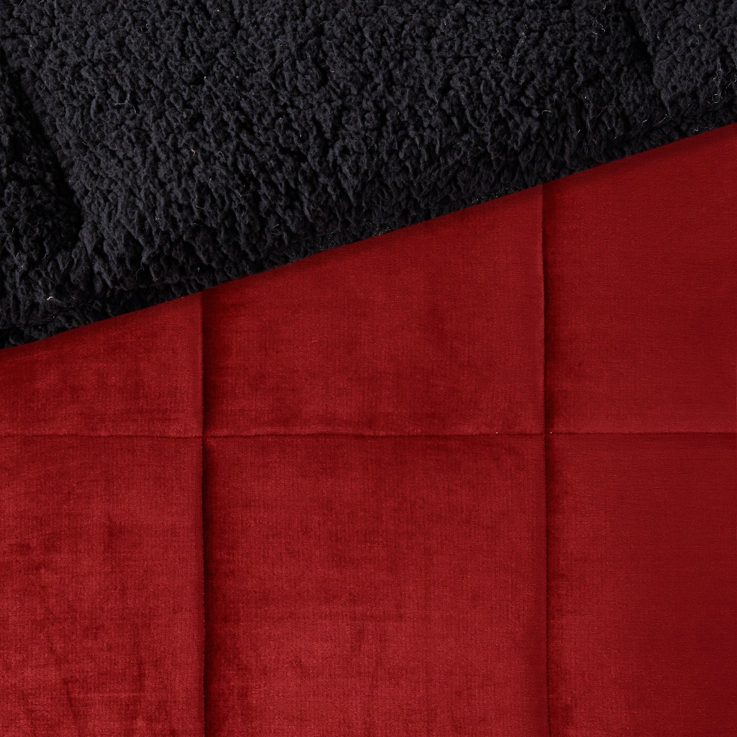 Parure de couette Woolrich Alton en duvet synthétique et sherpa