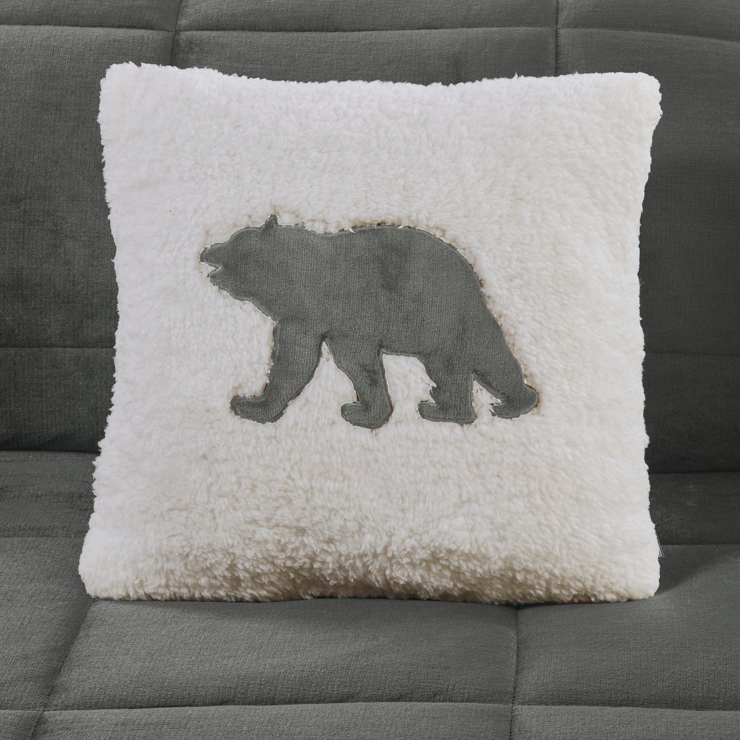 Parure de couette Woolrich Alton en duvet synthétique et sherpa