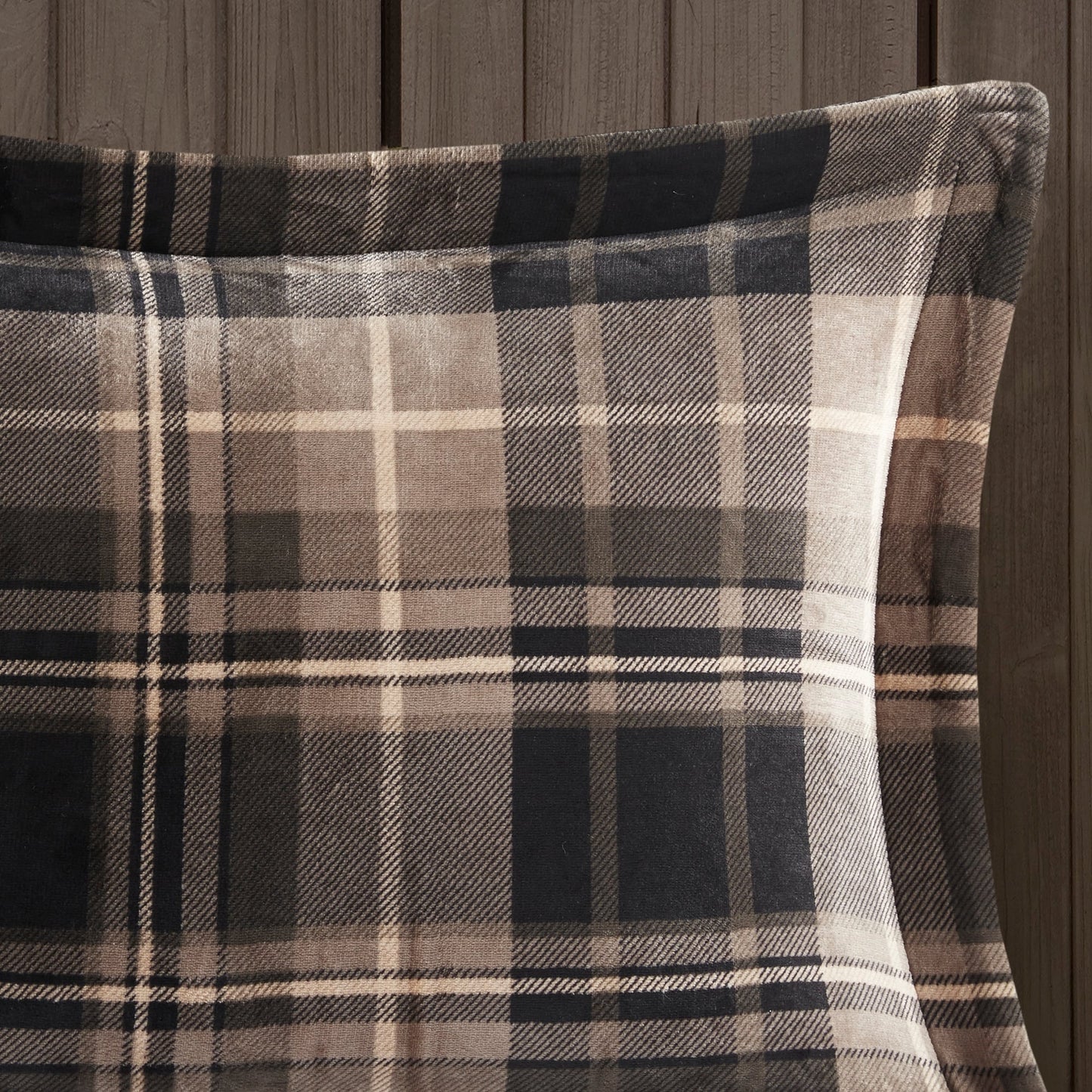 Parure de couette Woolrich Alton en duvet synthétique et sherpa